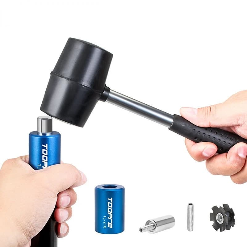Outil de réglage d'écrou étoile, fourche avant de vélo vtt, Tube de direction, composants de casque,