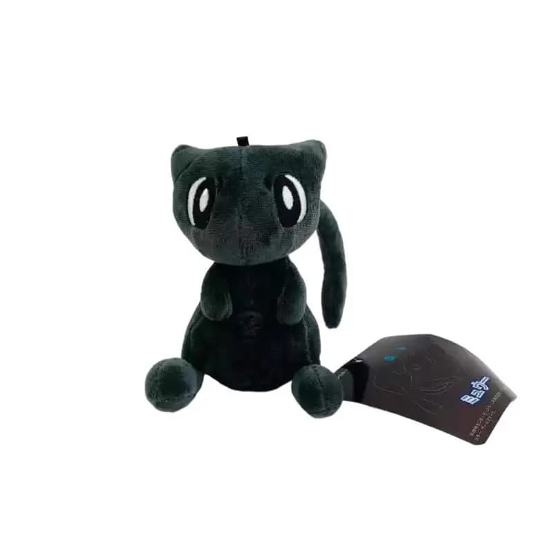 Porte-clés pokémon Mew en peluche noir 13CM, sac Pandent et décorations pour enfants, cadeau de noël