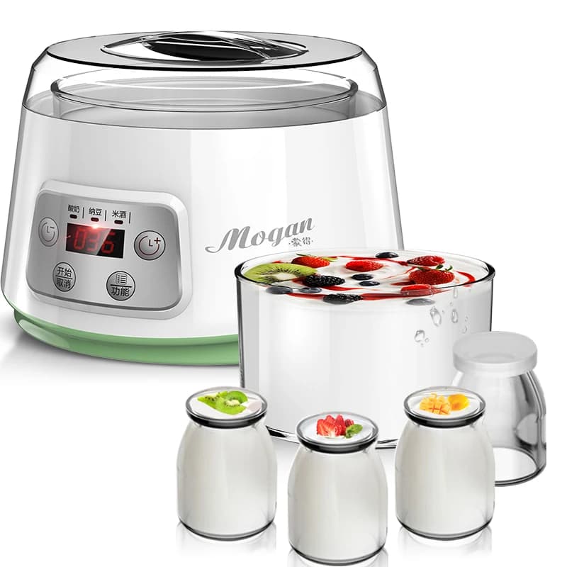 Yaourtière automatique 1,3 L à température constante, machine à vin de riz, machine à natto, avec cu