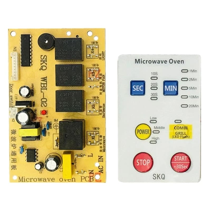 Panneau commande d'alimentation universel pour micro-ondes, réparation d'ordinateur, four à micro-on