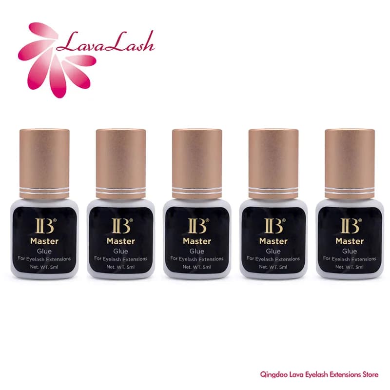 5 bouteilles de colle maître IB 0.5s, séchage rapide, Original coréen, IBeauty, Extensions de cils, 