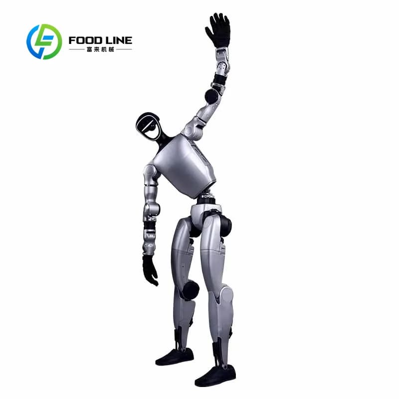Robot humanoïde autonome personnalisé avec navigation en ascenseur pour les opérations en bureaux et