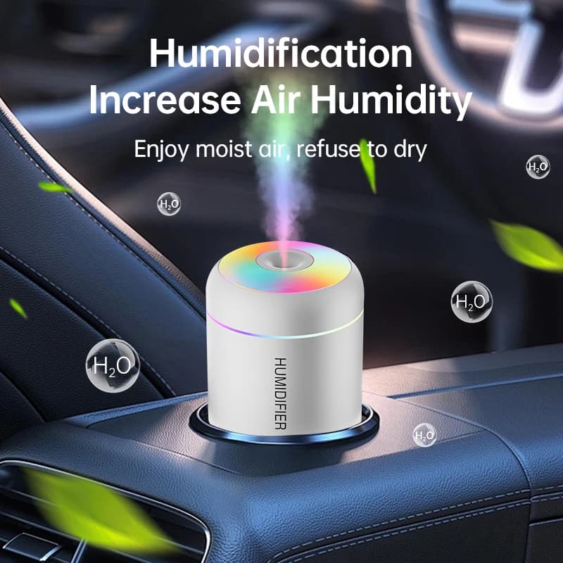 Mini humidificateur d'air électrique USB 180ML, diffuseur d'arôme, purificateur d'huile essentielle,