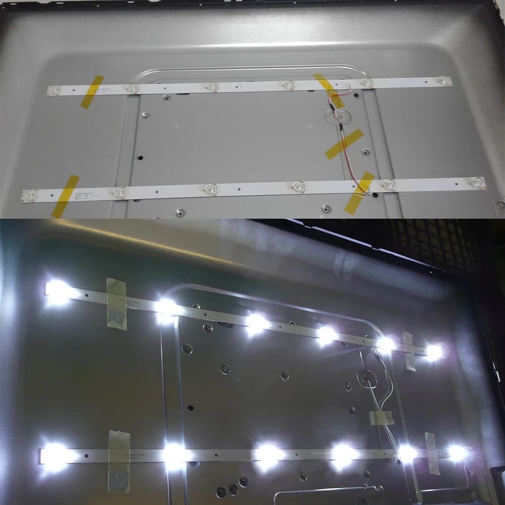 Bandes de rétroéclairage LED TV CC02320D562V08 320L(320E9) 2X6 6S1P 1210 CC02320D562V04 32E9 2X6 16/