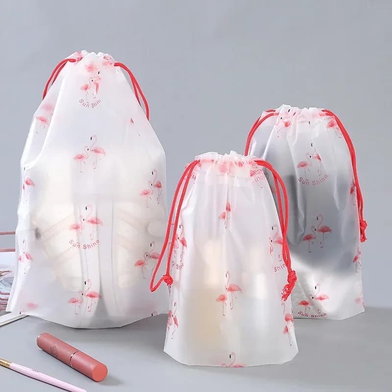 3TANCartoon-Sacs de rangement de proximité wstring, sacs de voyage étanches portables, chaussures, v