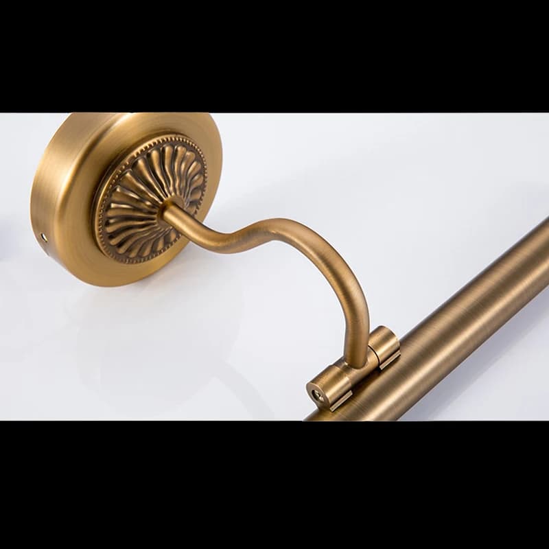 Lampe Led en Bronze rouge pour salle de bains, 8W, 455MM, Europe, or, miroir, chambre à coucher, Dre