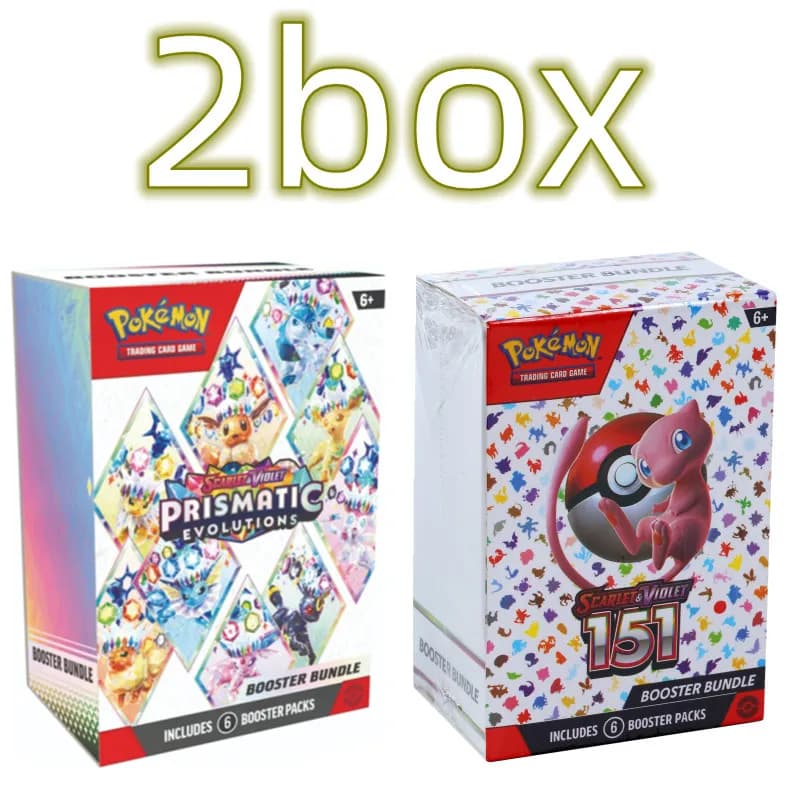 Carte Pokemon v10 Booster, rivales déestinées, évolutions prismatiques, Violet écarlate, 151, cartes