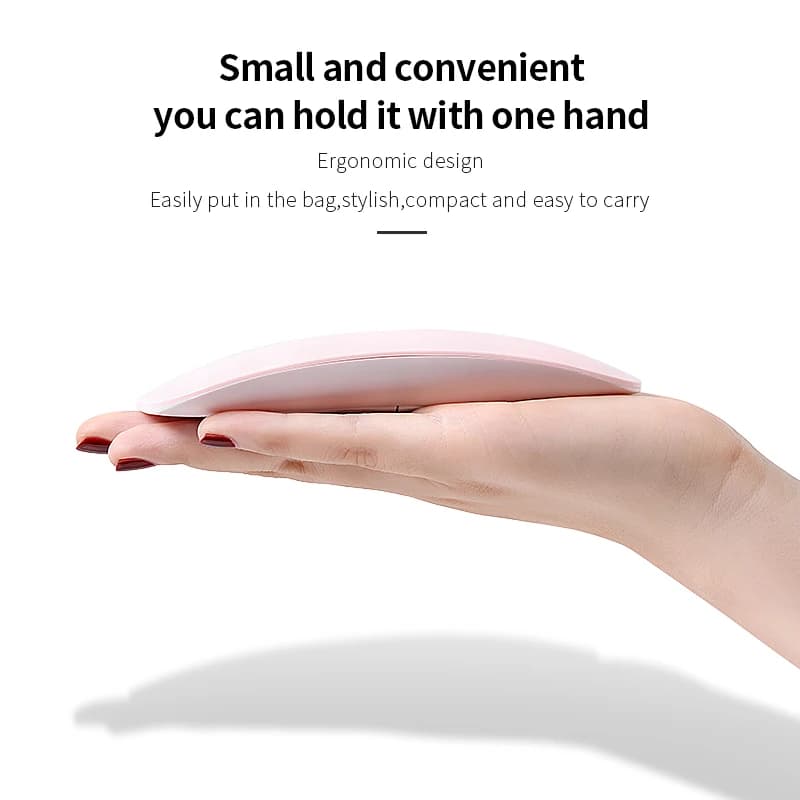 Mini lampe à ongles UV lumière LED vernis Gel durci rose blanc sèche-ongles Machine Portable USB UV 