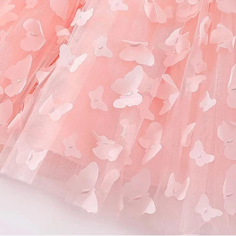 Robe pour nouveau-né de 3 6 9 12 18 24 mois, en maille à fleurs, à la mode, petite princesse, cadeau