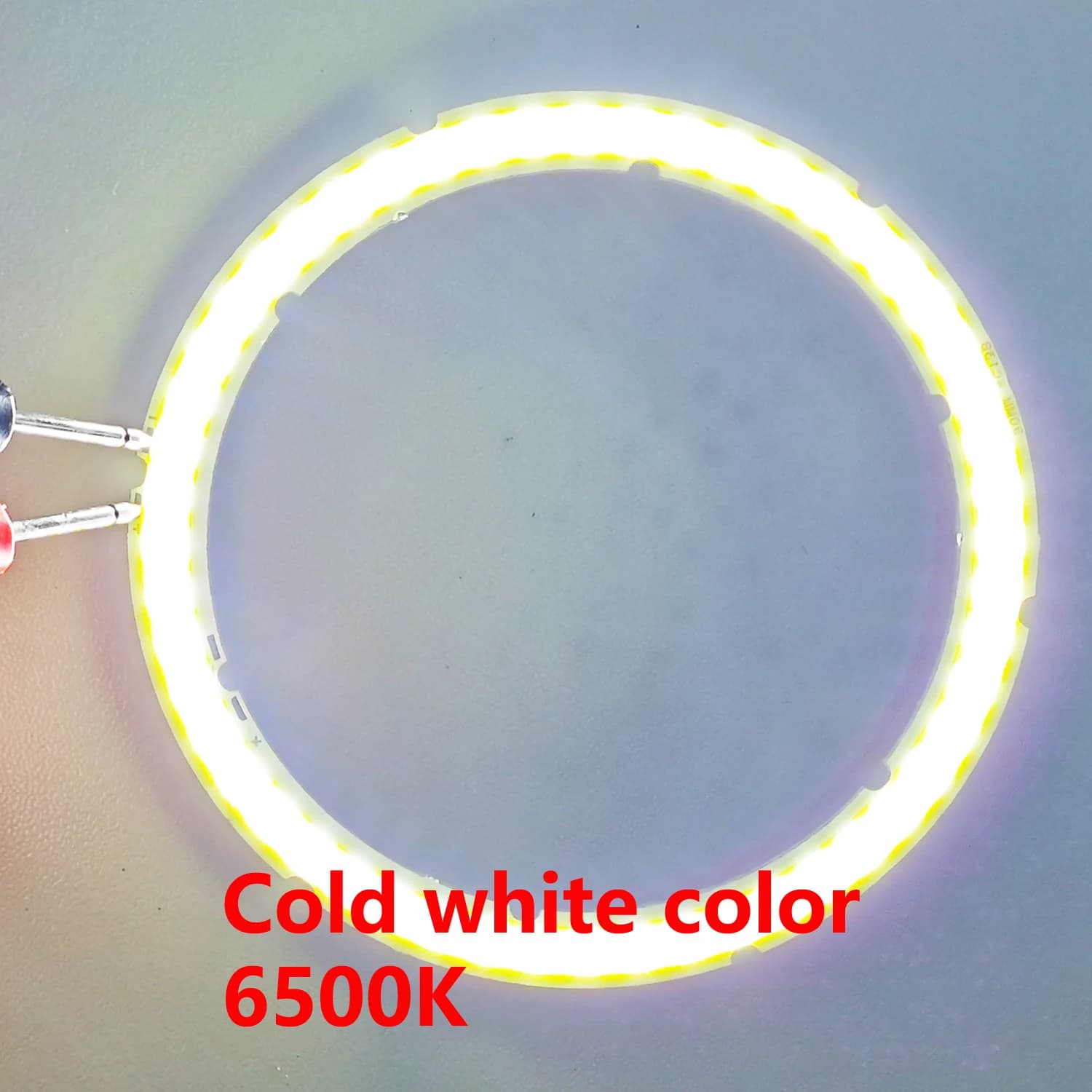 Source de lumière COB yeux d'ange 2W-12W, forme annuelle 12V DC 20mm-120mm, puce LED annulaire, Sour