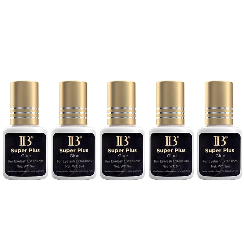 5 bouteilles Corée IB Ibeauty Super Plus de Colle Pour Extensions De Cils D'origine 5ml Colle Noire 