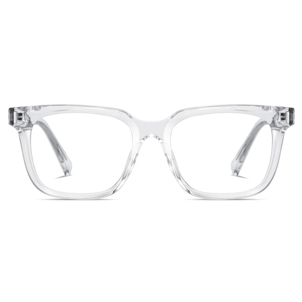 Kachawoo anti lumière bleue lunettes TR90 acétate hommes lunettes carrées cadre pour femmes tendance
