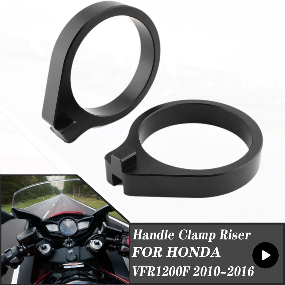 Poignée de rehaussement du guidon, élévateur 12mm, VFR sous F VFR1200 F, accessoires moto pour HONDA