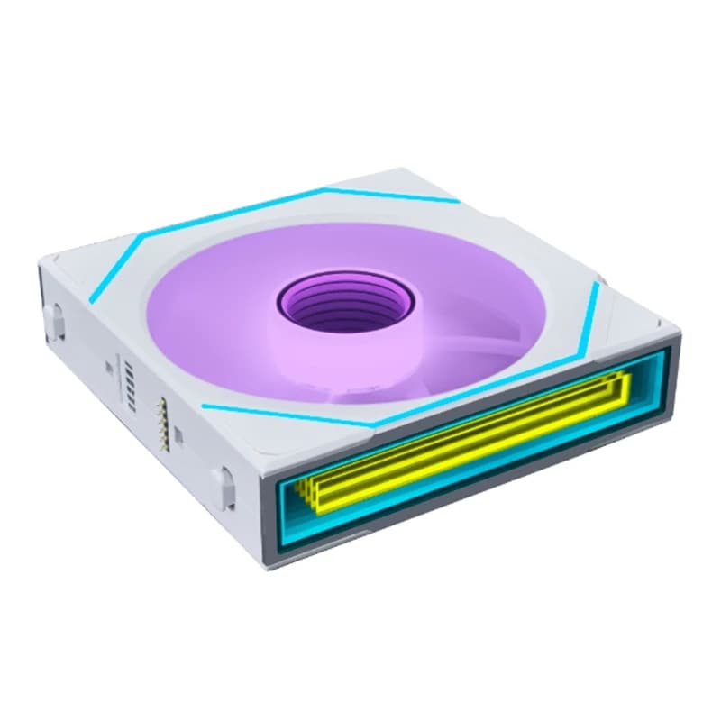 LIANLI UNI FAN SL-INF Ventilateur de boîtier d'ordinateur sans fil 120 mm, ventilateur refroidi à l'