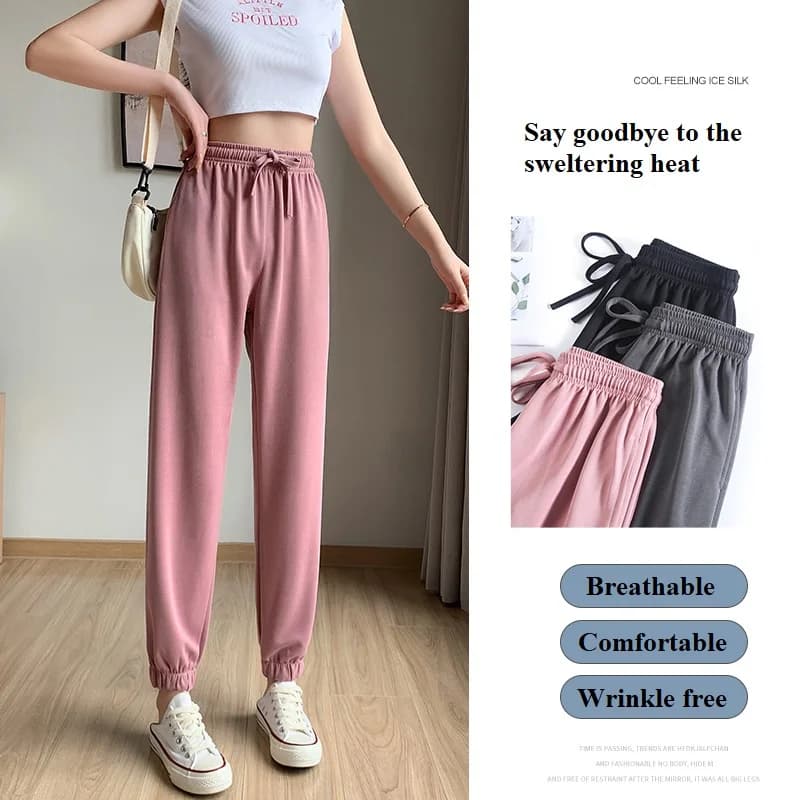 Pantalon de survêtement cargo surdimensionné pour femme, pantalon d'été, mode coréenne Harajuku, pan