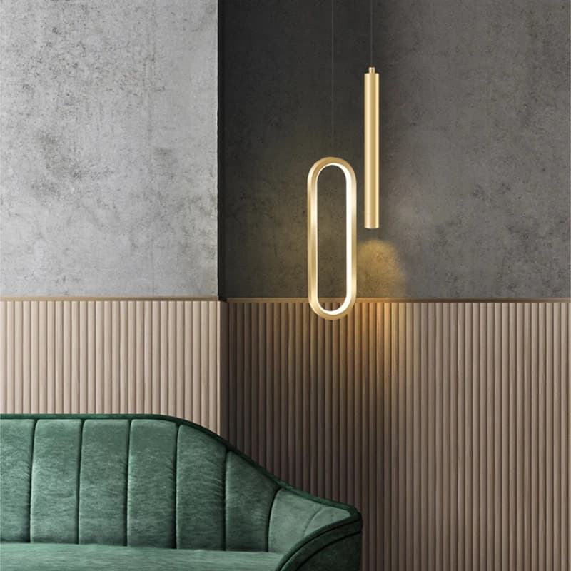 Lampe LED suspendue au design nordique moderne, éclairage d'intérieur, luminaire décoratif d'intérie