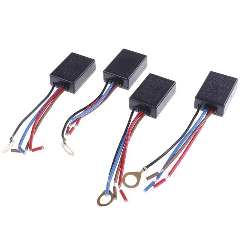 Gradateur intégré 25 ~ 150W de contact de doigt de 3 voies LD-600S pour la lumière de la lampe 3-25W