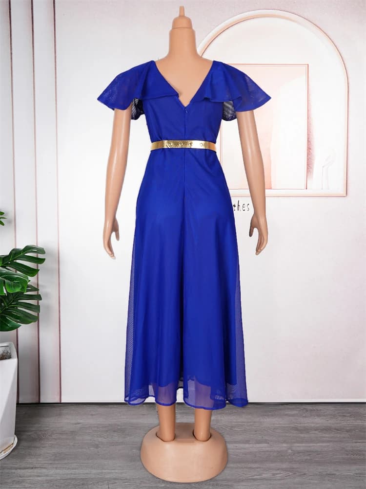 Robes de soirée d'été 2026 à manches courtes pour femmes, robes de luxe ornées de diamants, robes de