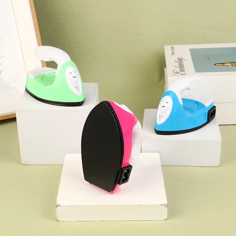 Mini fer à repasser électrique artisanal, presse à chaud Portable et pratique, petit fer pour repass