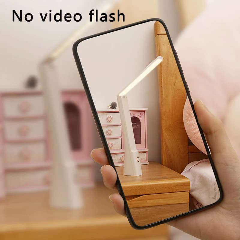 Lampe de bureau Led pliable tactile réglable pour maison intelligente chambre veilleuse étudiant lec