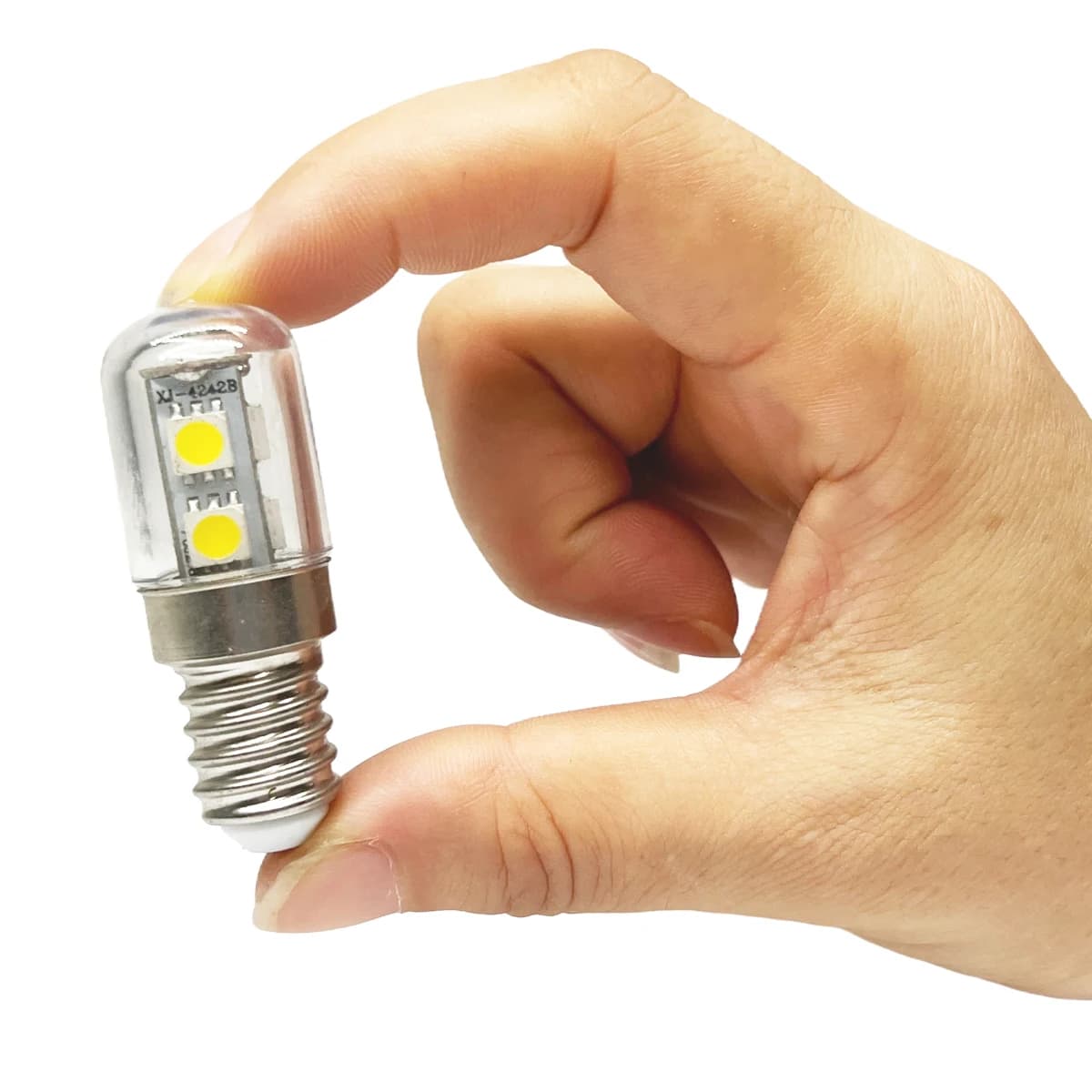 Mini ampoule LED épis de maïs E14 E12 E17, AC 110V 220V 5050 SMD 1W, lampes pour réfrigérateur, hott