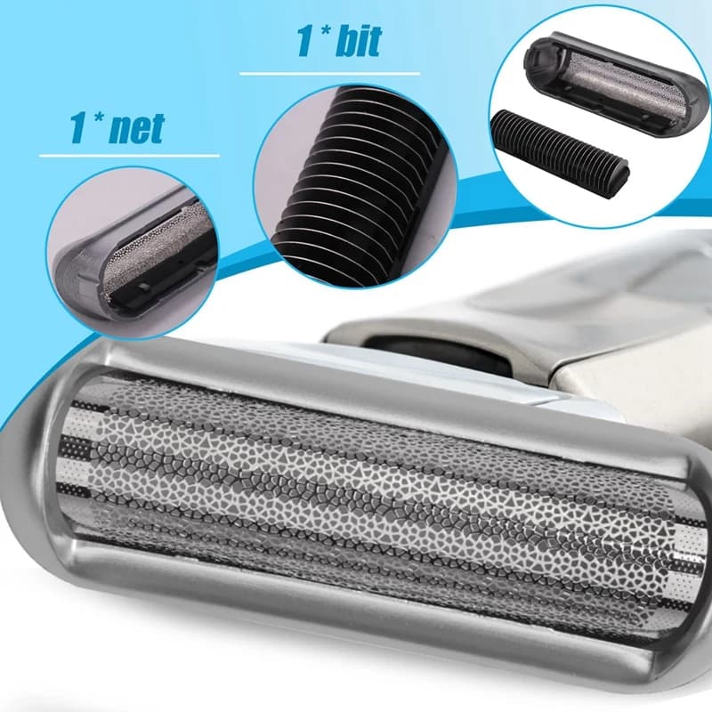 Feuille de rasoir et cutter de rechange, compatible avec Braun Cruzer 5S, P40, P50, P60, P70, P80, P