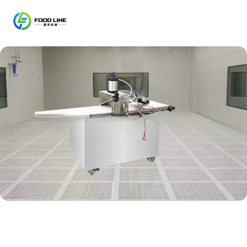 Machine semi-automatique personnalisée pour la fabrication de croûtes au chocolat, ligne de producti