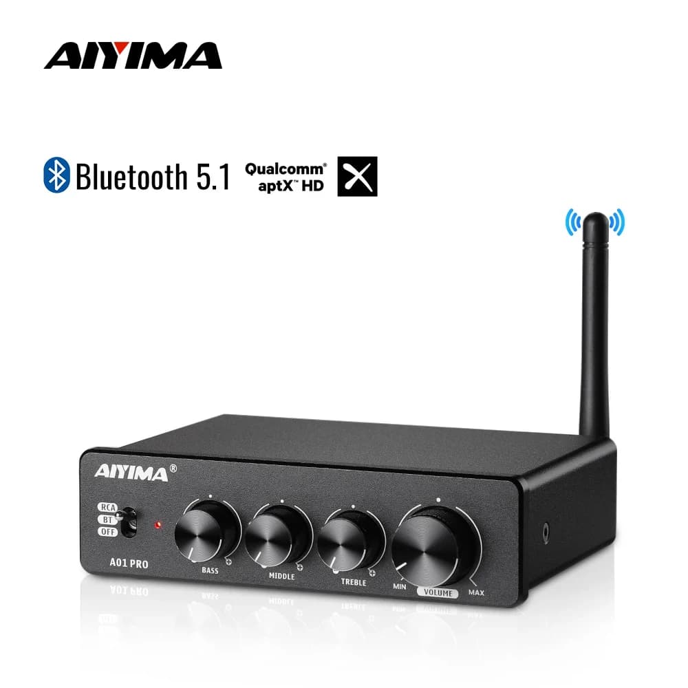 Amplificateur de puissance Bluetooth AIYIMA Audio A01 PRO A01 TPA3116D2, amplificateur audio HIFI, a