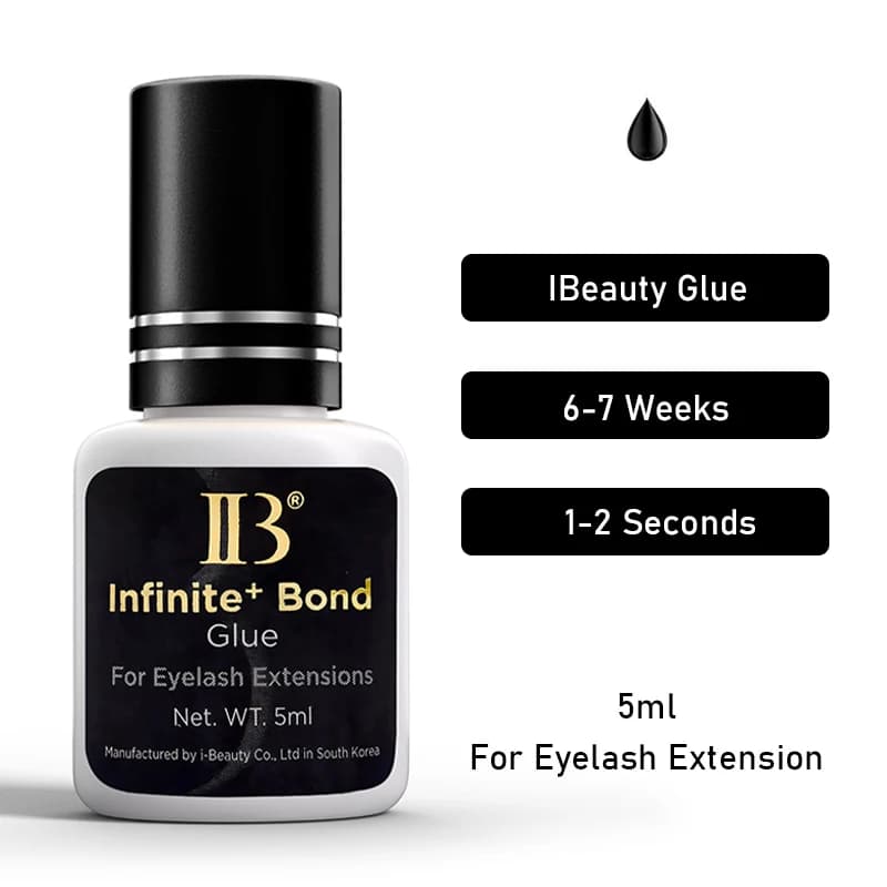 Colle pour extensions de cils IBeauty Type IB Infinite Plus, outils de maquillage individuels à séch
