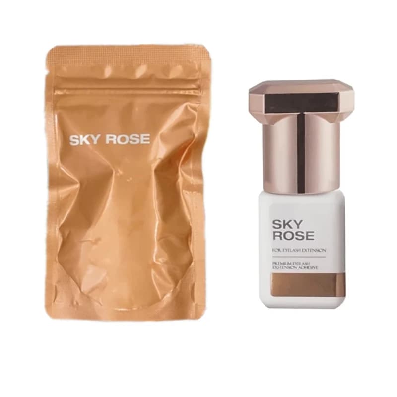 HI SKY-Colle rose pour extensions de cils, séchage rapide, faux cils d'origine coréenne, outils de m