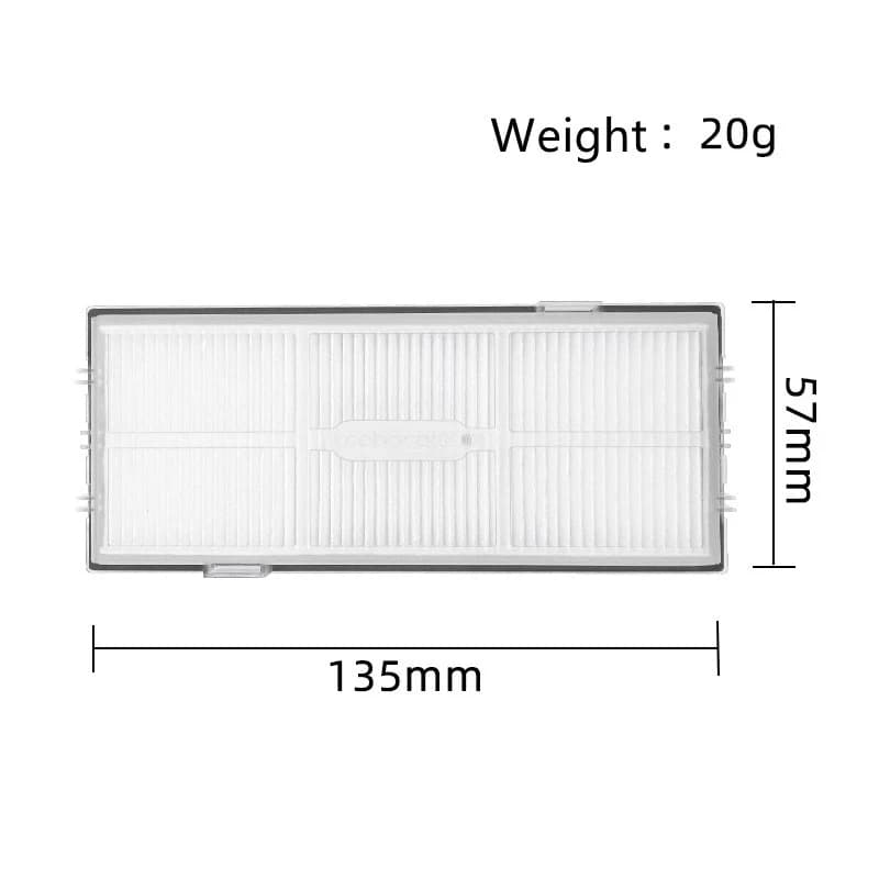 Pièces et accessoires pour aspirateur Xiaomi Roborock S7 S70 S75 S7 Max T7S / T7S Plus, filtre Hepa,