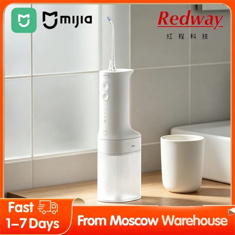 Mijia MEO705 Irrigateur buccal portable, irrigateur dentaire, nettoyeur de dents à jet d'eau, waterp