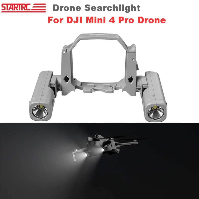 Projecteur Rechargeable pour Drone DJI Mini 4/5 Pro, accessoire de projecteur LED, Signal de vol de 