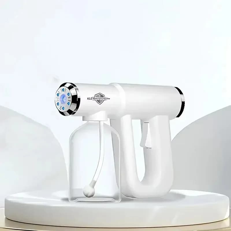 Pulvérisateur électrique sans fil USB, 380ml, Nano lumière bleue, pistolet de pulvérisation de vapeu