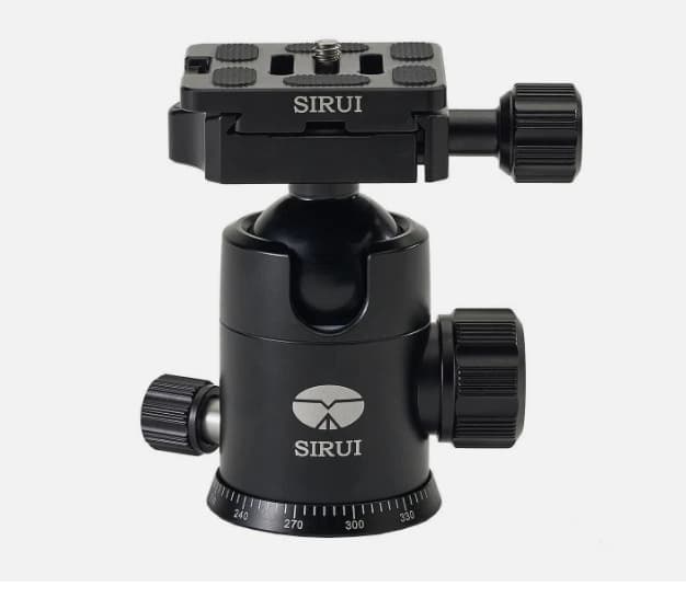 Sirui G-20KX G20KX Rotule, Noir avec Foudroyante 44 LB Capacité Compatible Arca