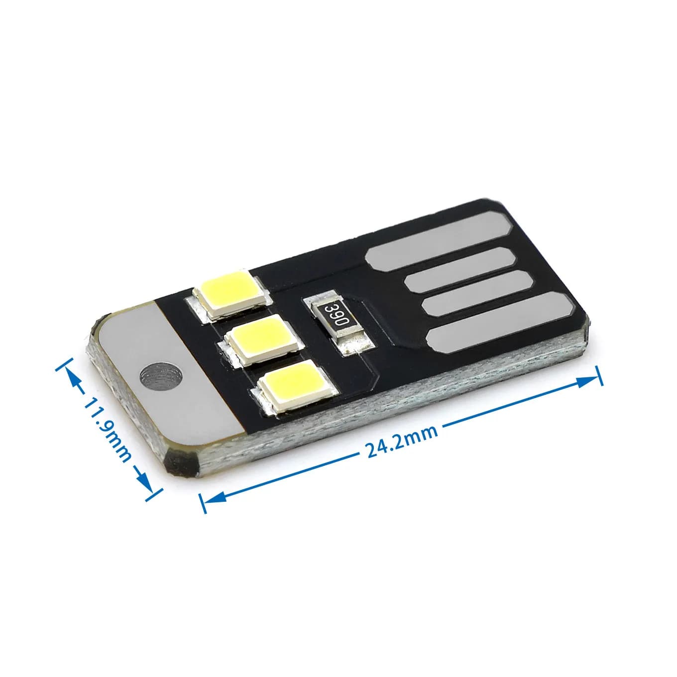 20pack livre lumière Mini éclairage nocturne 2835SMD livre lampe ampoule 5V 0.2W Led Usb lumière pou