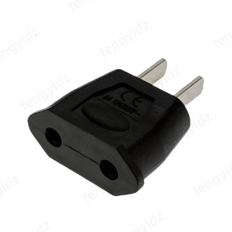 Adaptateur d'alimentation de voyage américain de chine vers l'ue et l'europe, adaptateur de prise US