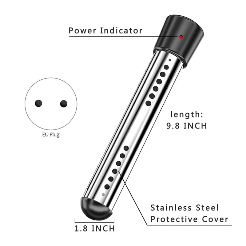 Bomicrophone-Chauffage électrique portable, 3000W, 220V, 152 W, suspension par immersion, pour pisci