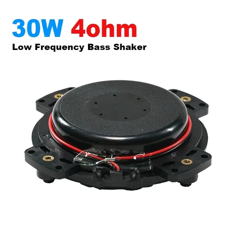 Haut-parleur Vibro 30W 4ohm, basse fréquence, Woofer amplifié pour siège de voiture, système de haut