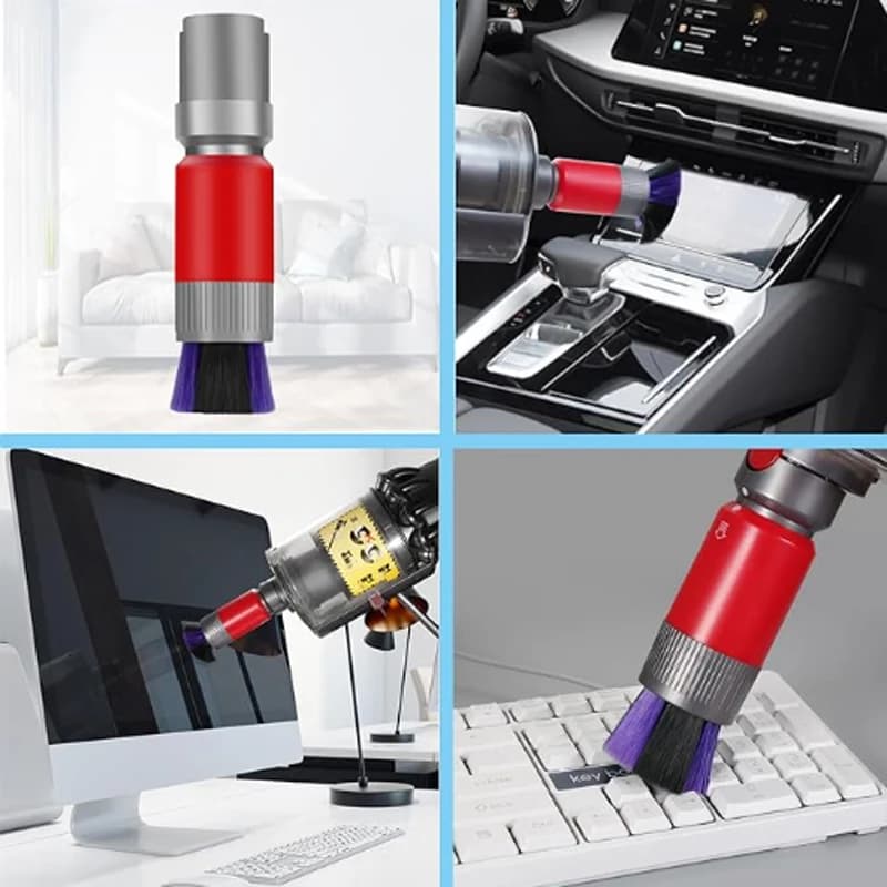 Tuyau de brosse à dépoussiérer sans trace et sans rayures, pour aspirateur sans fil Dyson V7 V8 V10 
