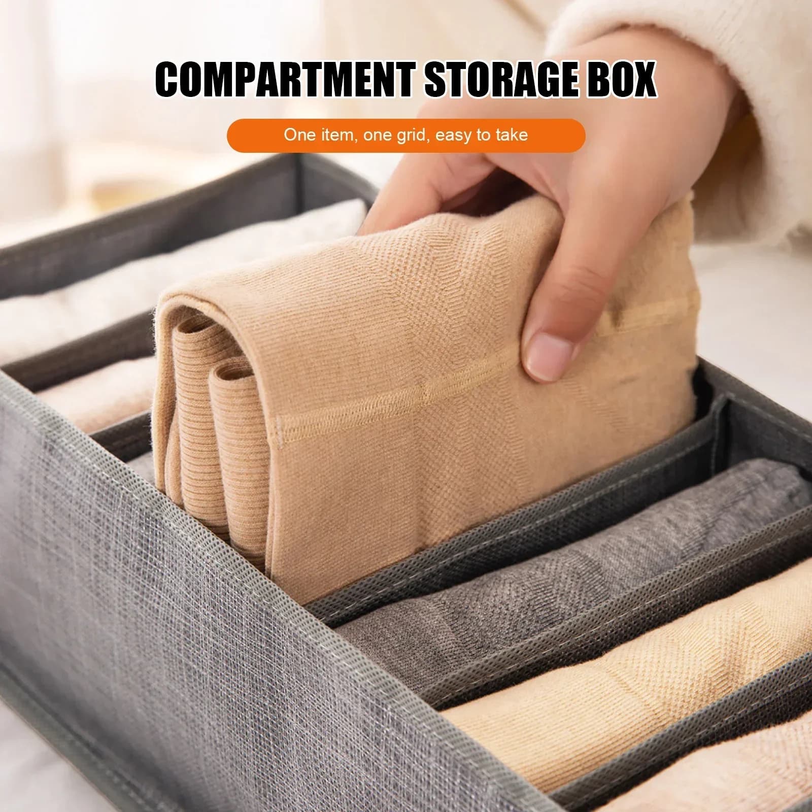 4 pièces/ensemble vêtements organisateur pantalons vêtements jean boîte de rangement garde-robe plac