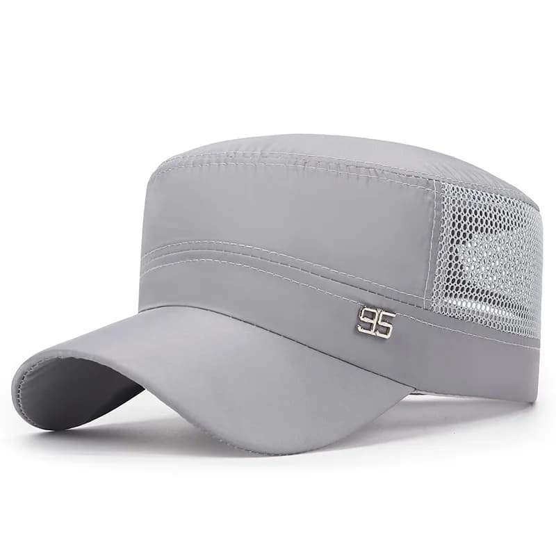 Casquette militaire plate pour hommes, chapeau d'opérabilité pour hommes, pare-soleil extérieur, cha