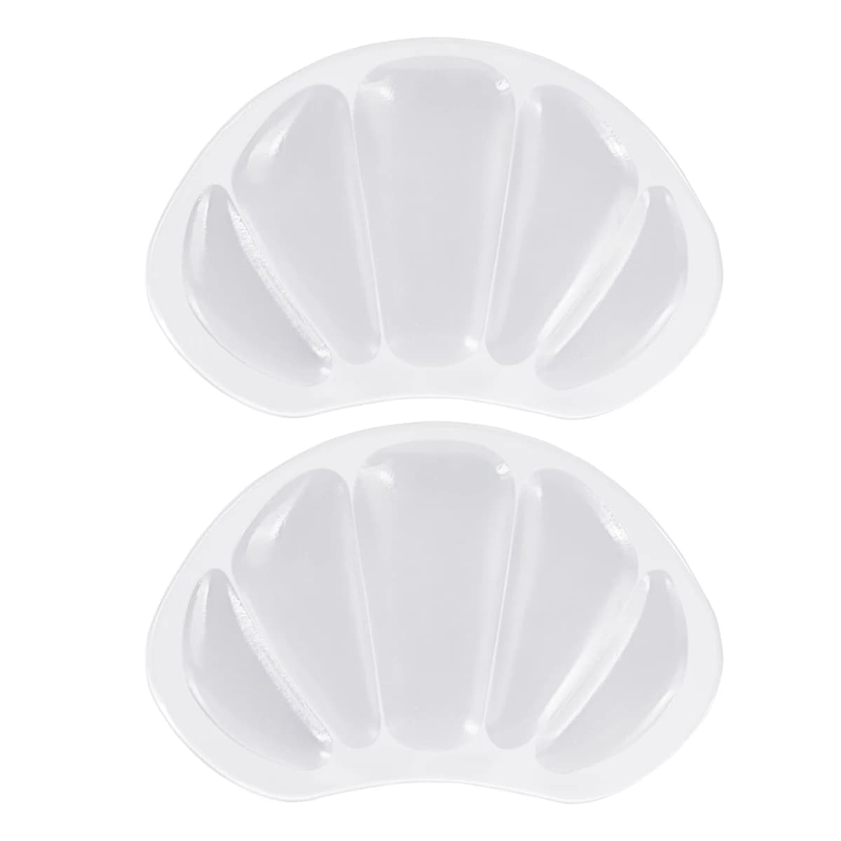 Coussinets en silicone transparent pour talon et avant-pied, inserts légers et respirants pour talon