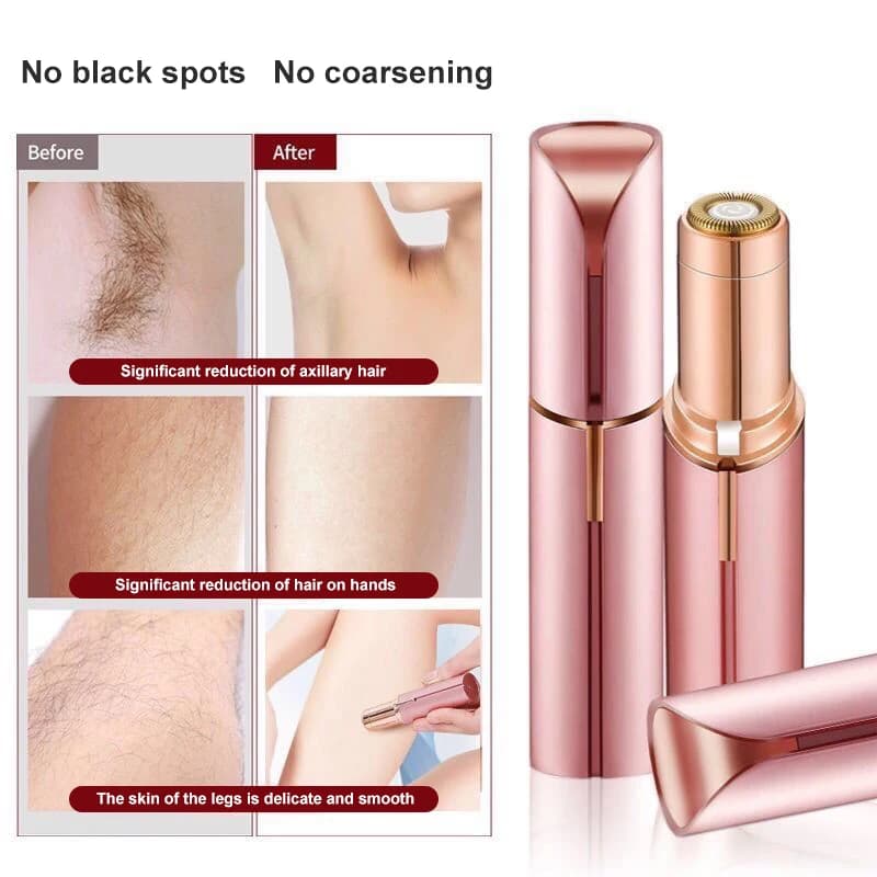 Rasoir de sourcils électrique Mini épilateur de sourcils visage rouge à lèvres forme épilation Porta