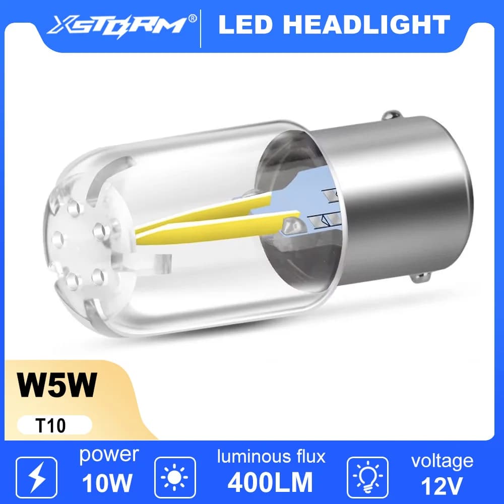Ampoules Led P21 5W 1156 1157 BA15S BAY15D P21W R10W, clignotants de voiture, lampe de recul COB 12V