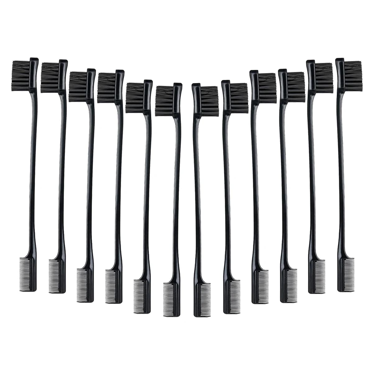 Ensemble de brosses de contrôle de bord double face 2 en 1, brosse à cheveux de contrôle de bord, br