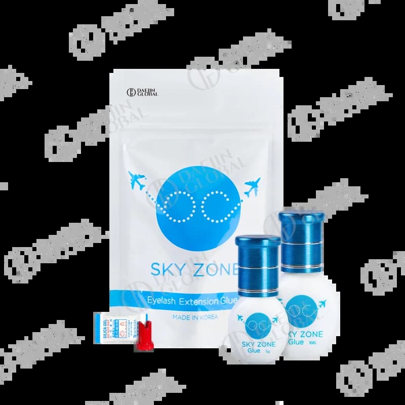 5/10 pièces Original corée ciel S + cils colle dame noir adhésif 1-2S séchage rapide Zone ciel forte