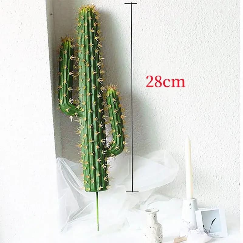 Plantes Cactus artificielles 38-43CM, fausses plantes tropicales pour décorer la maison, pour un jar