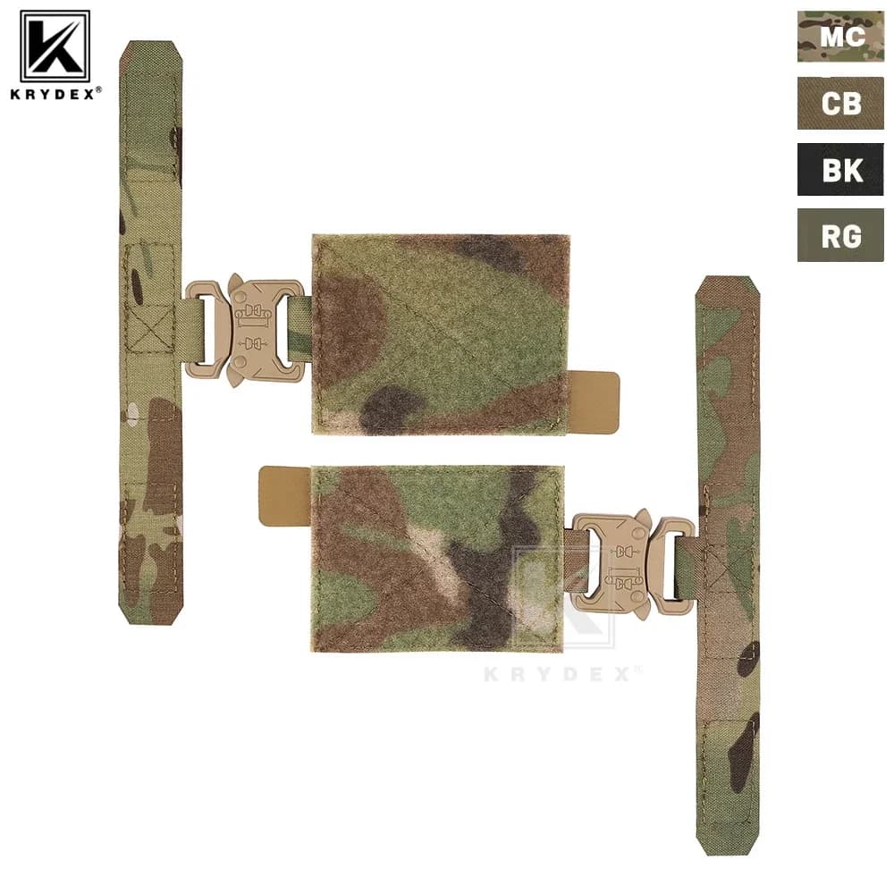 KRYDEX – Kit d'adaptateur de ceinture à boucle métallique tactique à dégagement rapide, pour FCPC V5