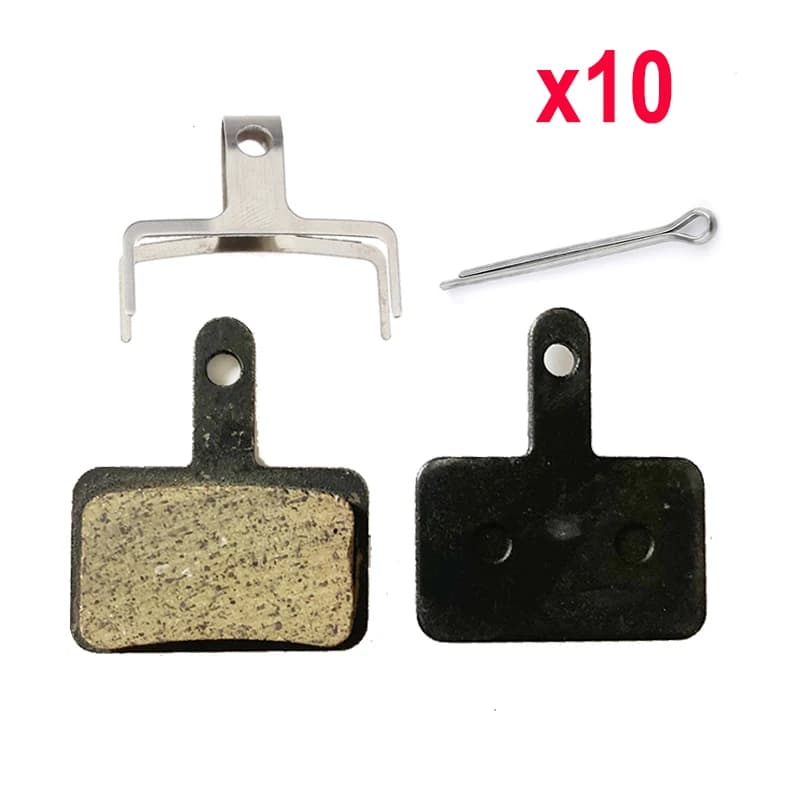 10 paires de plaquettes de frein à disque en résine pour vélo de montagne, pour Shimano B01S MT200 M